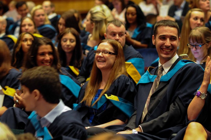 Academic ceremonies preparing rewards