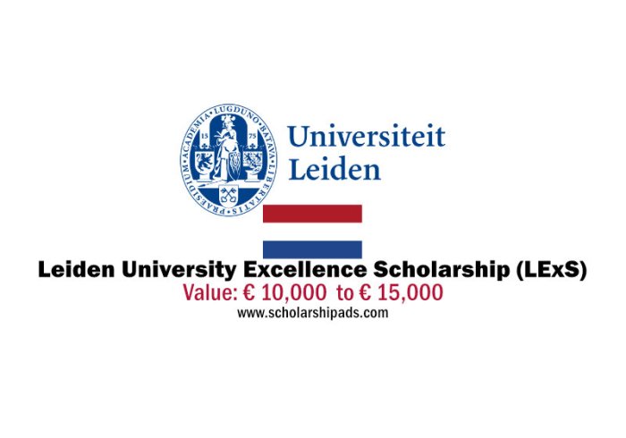 Leiden university excellence scholarship lexs s2 1