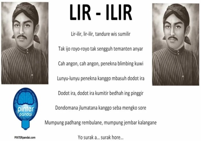 Ilir lirik lir lagu angka