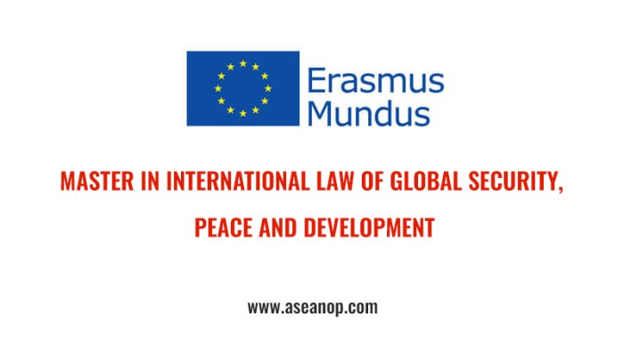 Erasmus international law of global security peace and development ilgspd s2 1