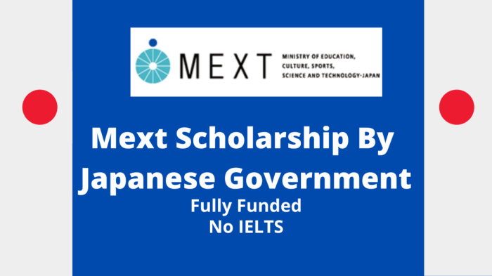 Mext monbukagakusho specialized scholarship funded kosen