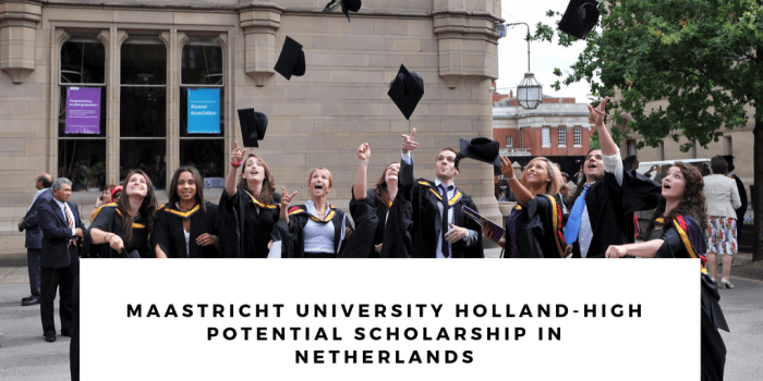 Maastricht university holland high potential scholarship s2 1