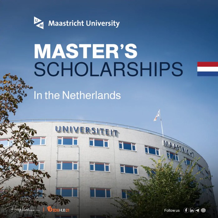 Beasiswa s2 di maastricht university belanda