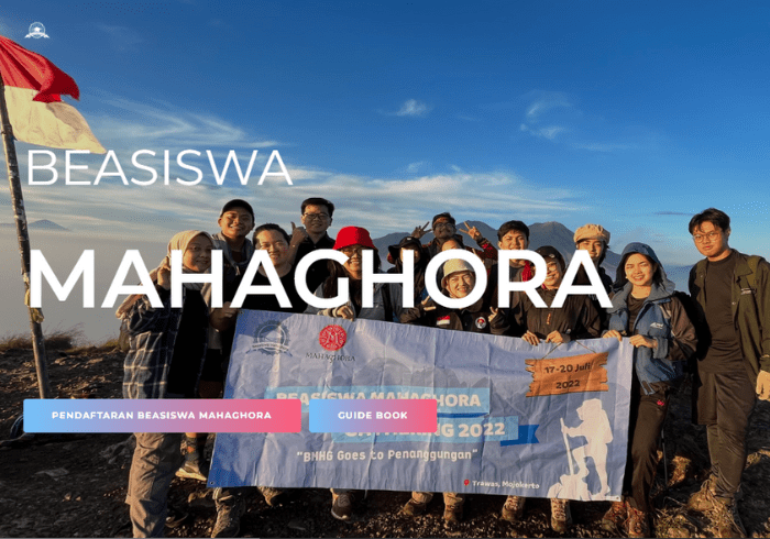 Beasiswa d3 dan s1 dari mahaghora