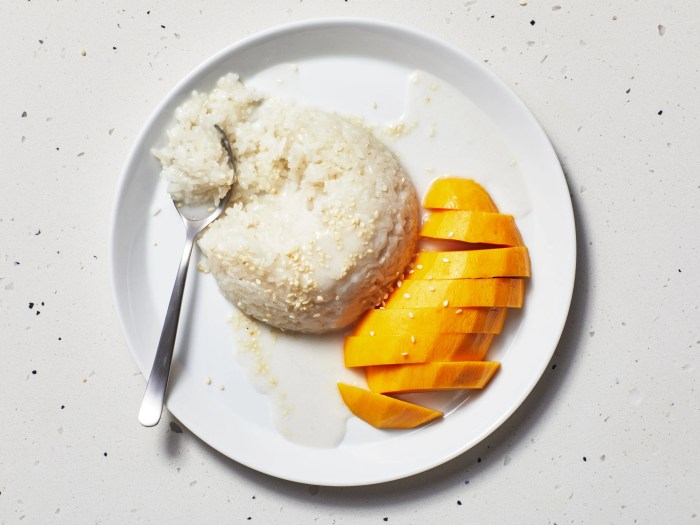 Sejarah mango sticky rice