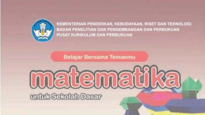 Pemetaan kd matematika kelas 6