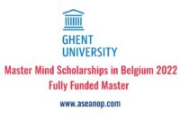 Master mind scholarship university of ghent s2 1