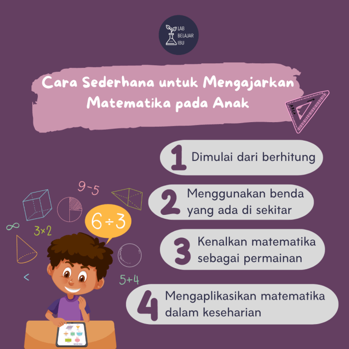 Peserta didik hanya memiliki pengetahuan matematika yang terbatas