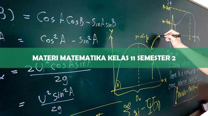 Materi matematika kelas 11 semester 2 pdf