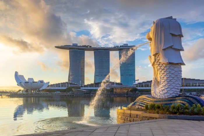 Statue merlion mokk cnstatue