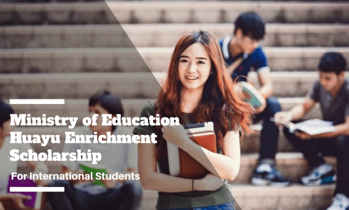 Huayu enrichment scholarship unknown nondegree 1