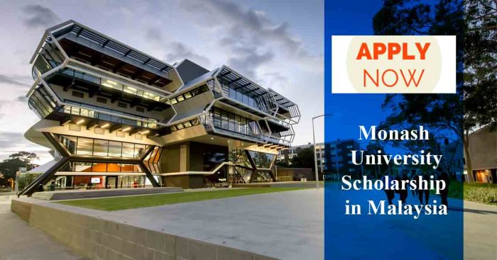 Beasiswa s1 di monash university malaysia