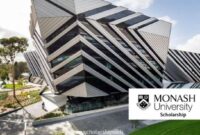 Beasiswa s1 s2 dan s3 di monash university australia