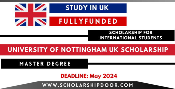 Beasiswa konferensi di university of nottingham inggris