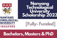 Beasiswa s3 di ntu nanyang technological university singapura