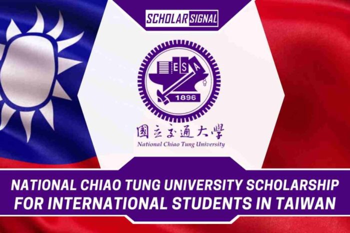 Nctu international scholarship taiwan s3 2