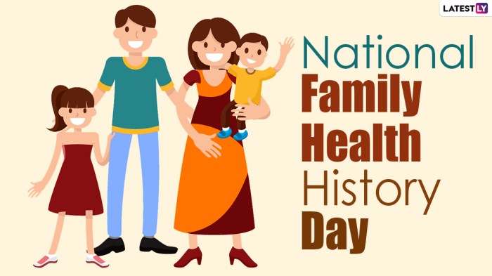 Health history day national family week next