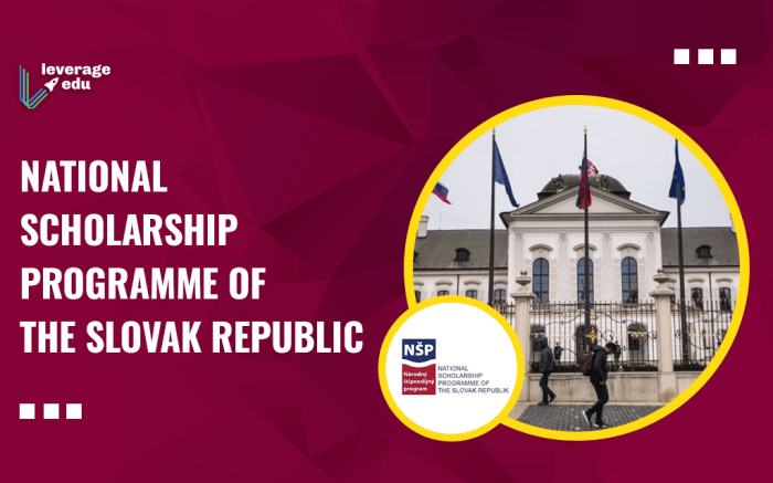 National scholarship programme of the slovak republic beasiswa kuliah singkat di slovakia