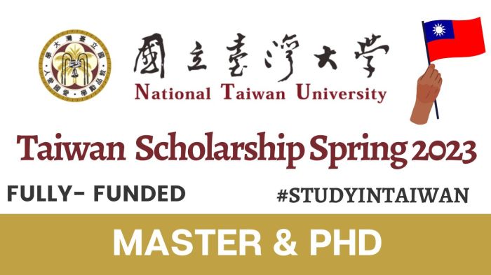 National taiwan university scholarship s3 1