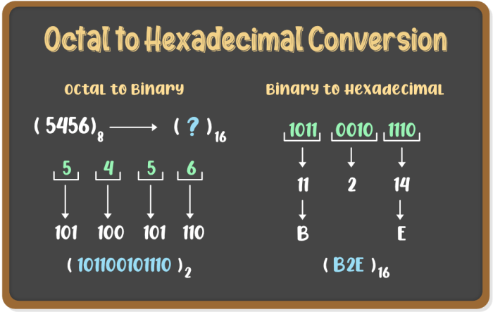 Octal hexa hexadecimal binary convert example edupointbd