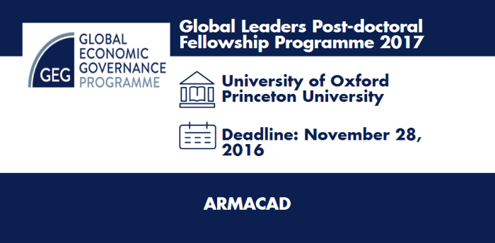 The oxford princeton global leaders fellowships programme beasiswa riset di university of oxford dan princeton university