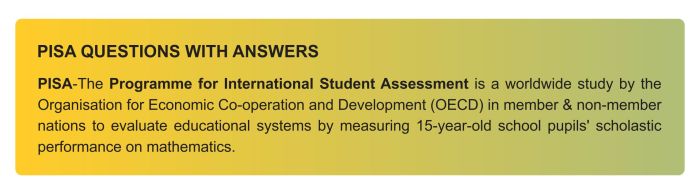 Soal pisa matematika