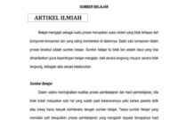 Contoh artikel tentang kesehatan