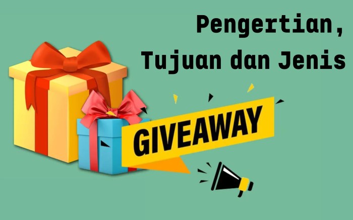 Give away artinya dalam bahasa indonesia