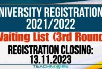 Universitas yang sudah membuka pendaftaran 2021/2022