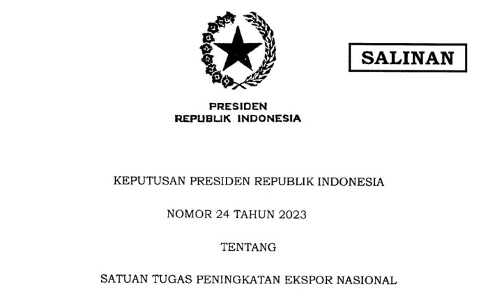 Dokumen dekrit presiden 1959 termasuk sumber sejarah