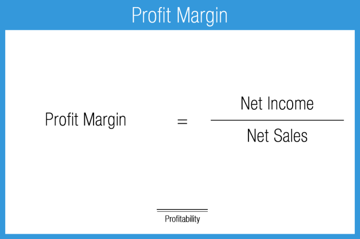 Margins margin calculate