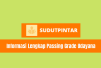 Passing grade universitas udayana