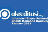 Akreditasi universitas bhakti kencana bandung