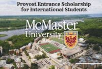 Provost entrance scholarship mcmaster university s1 1