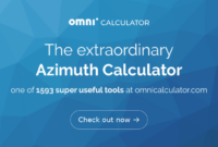 Azimuth calculate