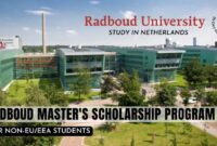 Beasiswa s2 di radboud university belanda