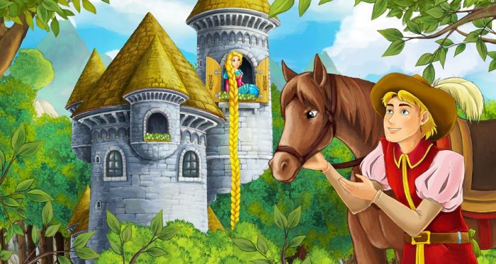 Dongeng bahasa inggris singkat rapunzel