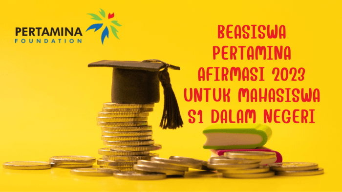 Beasiswa pertamina vokasi mahasiswa reguler afirmasi