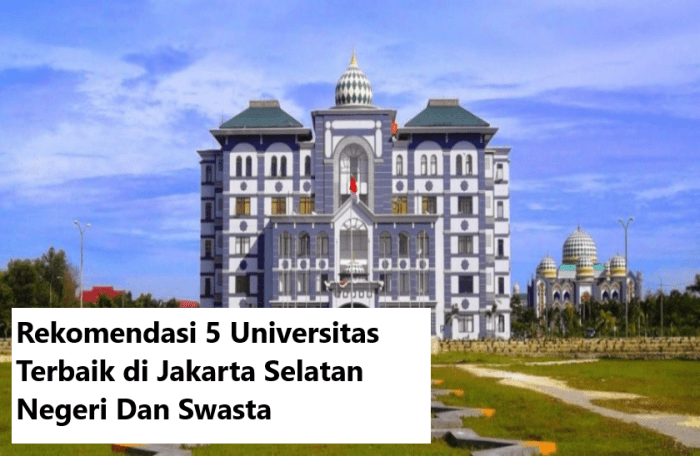 Universitas di jakarta terbaik