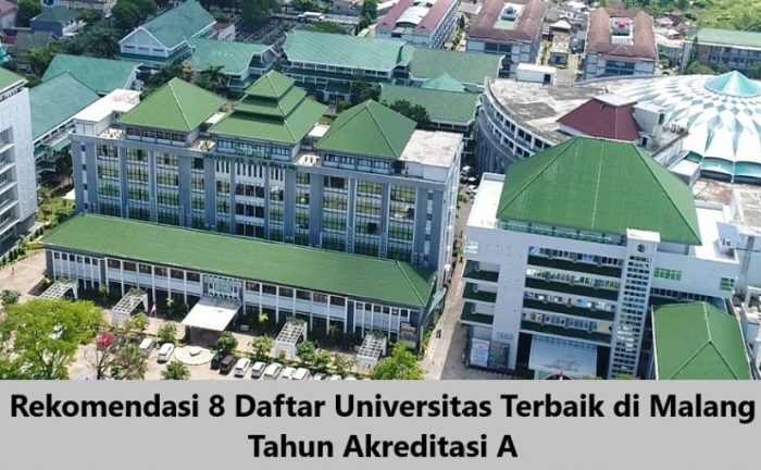 Universitas malang jurusan dan akreditasi