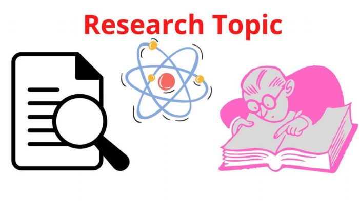 Research topic identification