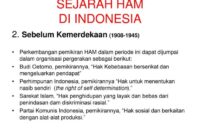 Sejarah masuknya ham ke indonesia