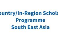 Scholarship daad programme 2022 applications region call country