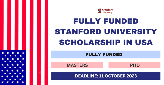 Beasiswa s2 dan s3 di stanford university amerika