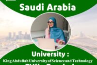 Beasiswa pascasarjana di kaust arab saudi 2017