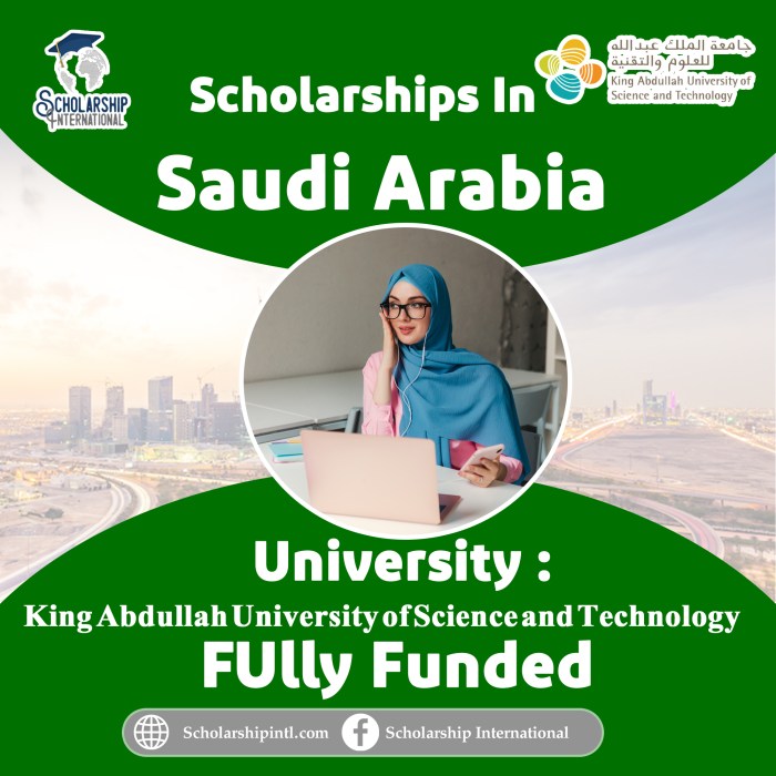 Beasiswa pascasarjana di kaust arab saudi 2017