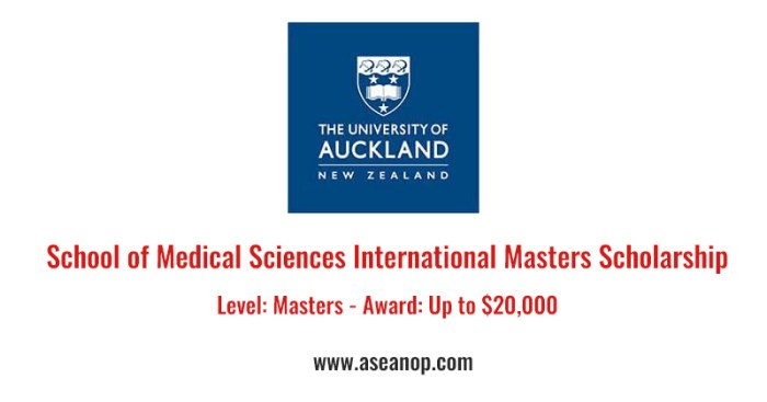 Beasiswa penuh s2 di university of auckland new zealand