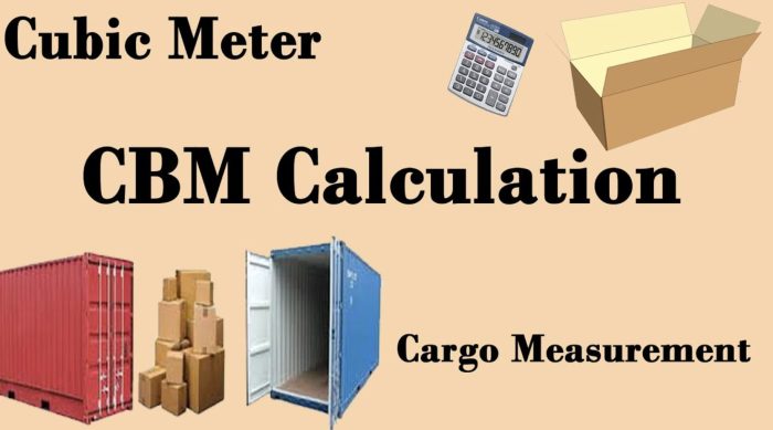 Weight volumetric cbm calculator box actual