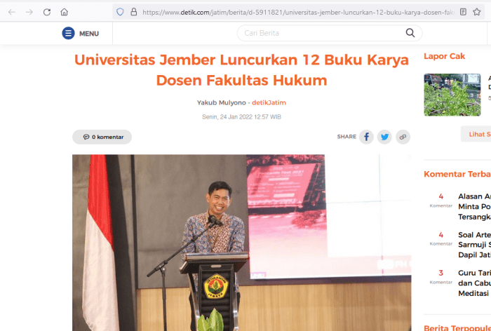 Fakultas hukum universitas jember