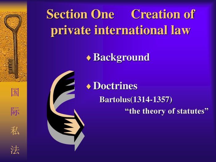 Law private international govindaraj author study case